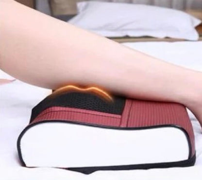 Coussin de Massage Chauffant 3D – 6 Boutons Intelligents (Dos, Cou, Pieds)