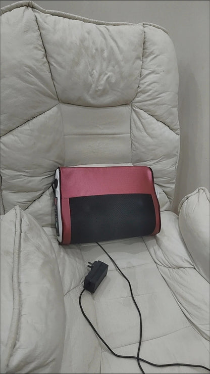 Coussin de Massage Chauffant 3D – 6 Boutons Intelligents (Dos, Cou, Pieds)